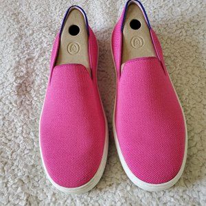 Rothys bubblegum sneakers, GUC, size 8.5